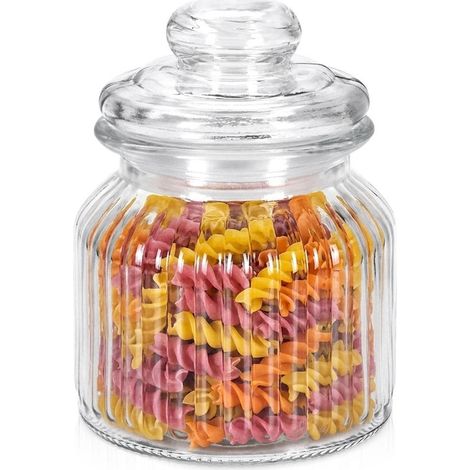 Glass Storage Container with Lid, 650 ml (1/5)