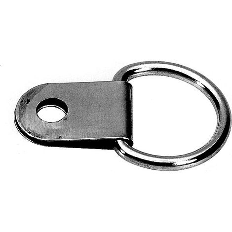 ATTACHE CADRE Acier brut Acier nickelé 2.7 - 1 pièce