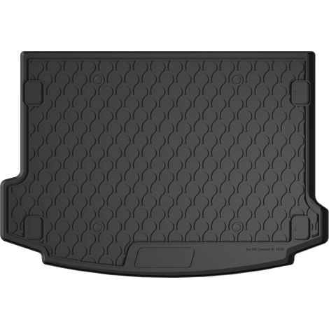 Vasca baule su misura in gomma sintetica - compatibile per Land Rover Evoque (01/19)