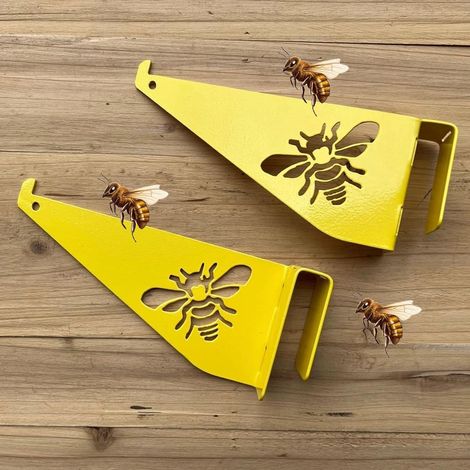 Bienenstock-Inspektionsständer, 2-teiliger Bienenstock-Rahmen-Inspektionsständer, Bienenstock- und Rahmen-Starter-Kit, Bienenstockständer, Bienenstock-Rahmenhalter, Bienenstock-Rahmensitzstange aus Ed
