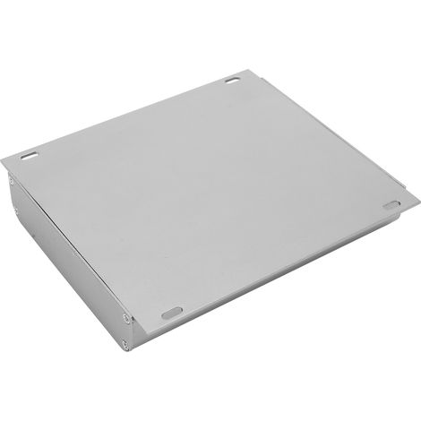 Boîtier de contrôleur intégré en alliage d'aluminium gris sable, 28 x 144 x 160 mm (1/5)