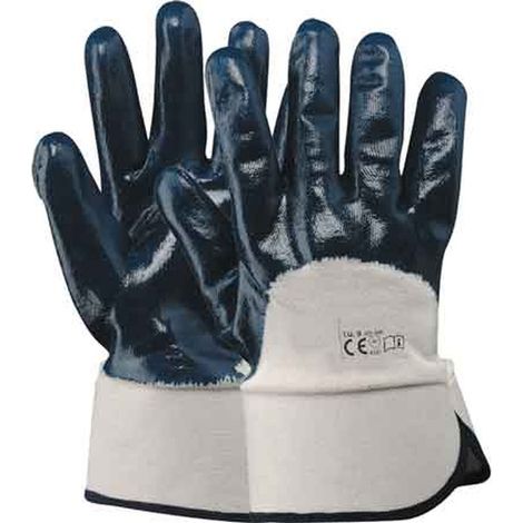 GUANTO COTONE/IMPREGNATO NBR BLU Tg. 10 Q.TA 12
