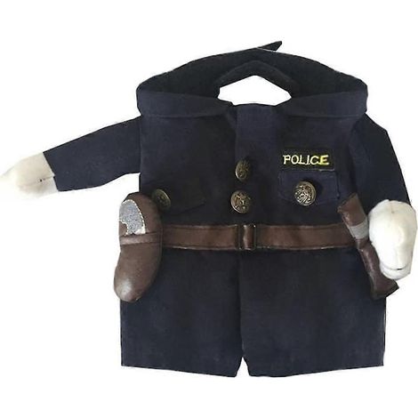 Disfraz de policía para mascotas, disfraz para perro, gato o mascota (1/5)