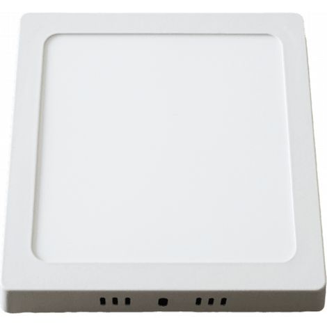 Downlight saillie carré blanc LED 12W 4000K Ecolight (1/2)