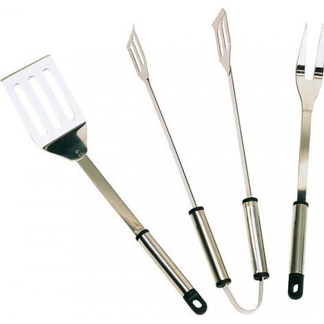 Set service inox 3 pièces 38 cm