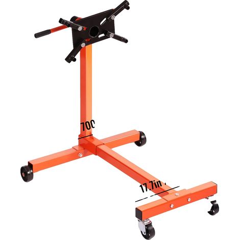 Soporte de motor, cabezal giratorio de 360 grados, capacidad de 13000 lb, 750 lb (1/2)