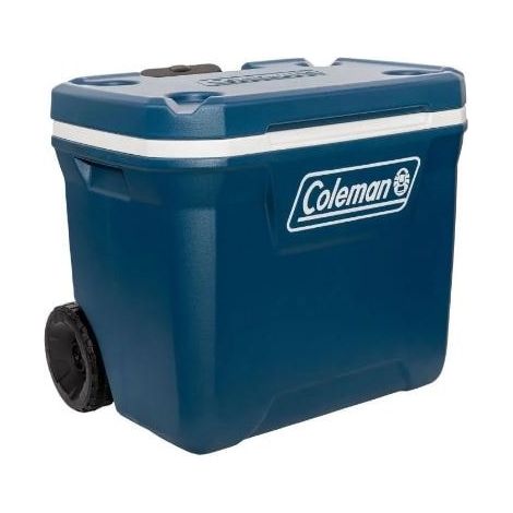 Coleman Glacière Rigidax blu con ruote tutto terreno