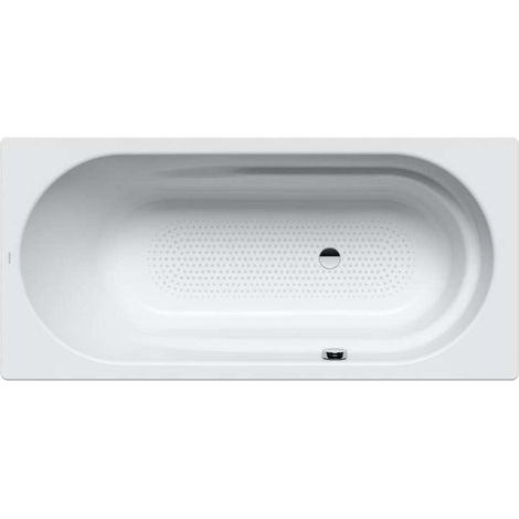 Kaldewei Badewanne Vaio rechteckig 430x800x1700mm 145l Alpinweiß, Weiß m. Vollantislip, ÜL, PEFF, o. GL. (1/3)