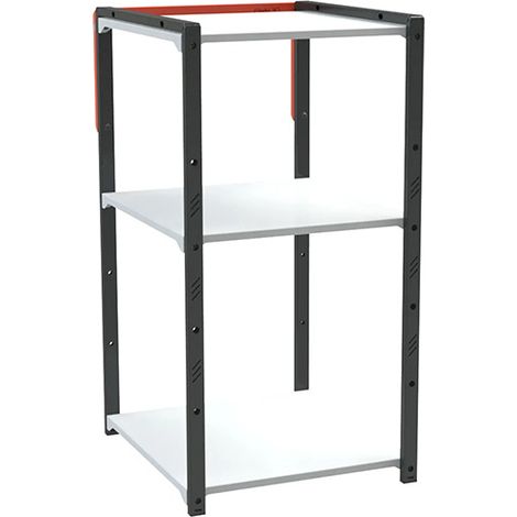 Pupitre d'atelier 3 étagères 620x470mm avec 4 patins - Charge max 150kg - 826748372 (1/5)