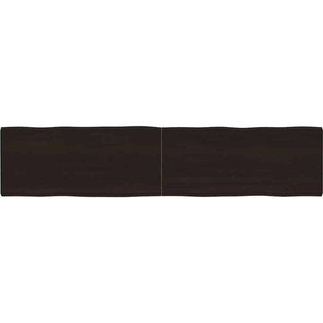 Dessus de table bois massif traité bordure assortie