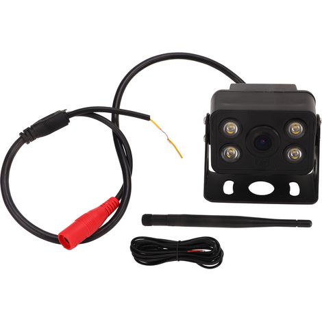 Caméra de recul sans fil 120° angle de vision, vision nocturne, étanche IP67, caméra de vue arrière WiFi pour voitures et bus (1/5)