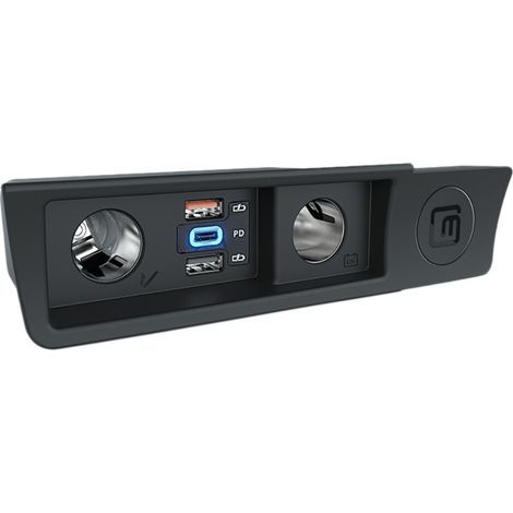 Pour IOS Chargeur de Voiture Allume-Cigare Modifié un pour Deux pour B6/B7/CC/Arteon/R36 (1/2)