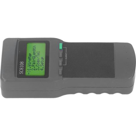 Testeur de câble réseau avec signal sonore précis, mesure autonome, portable pour fils téléphoniques (1/5)