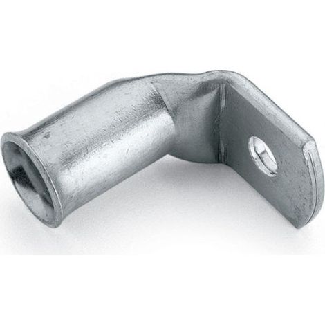 Cosse tubulaire cuivre coudées à 90° 70 mm² - Diam. 8 mm (T70L8)