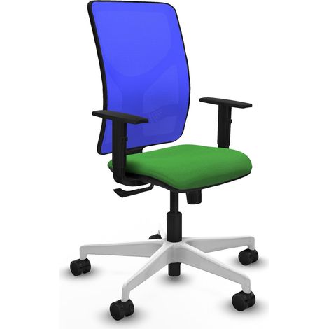 Chaise de bureau piqueras y crespo Motilla noir mousse découpée (1/2)