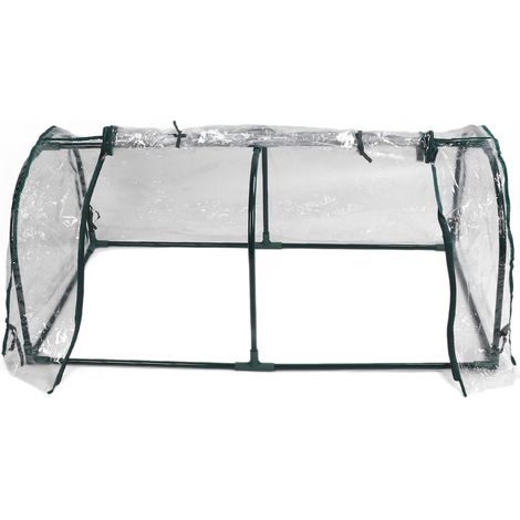 Mini serre de jardin transparente imperméable et résistante au soleil, idéale pour les plantes succulentes et les balcons extérieurs. (1/5)