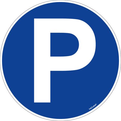 Panneau Parking P - Rigide Ø300mm - 4063379