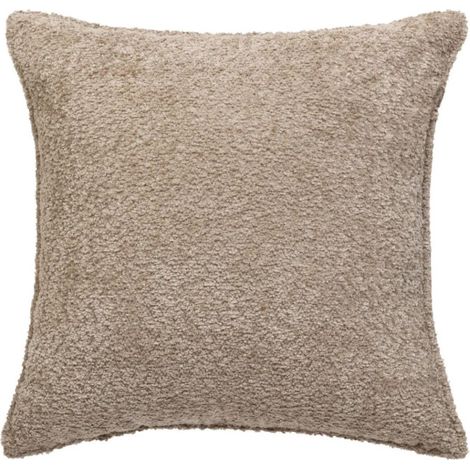 Coussin Déco Bouclette "Soana" 45x45 Lin (1/5)