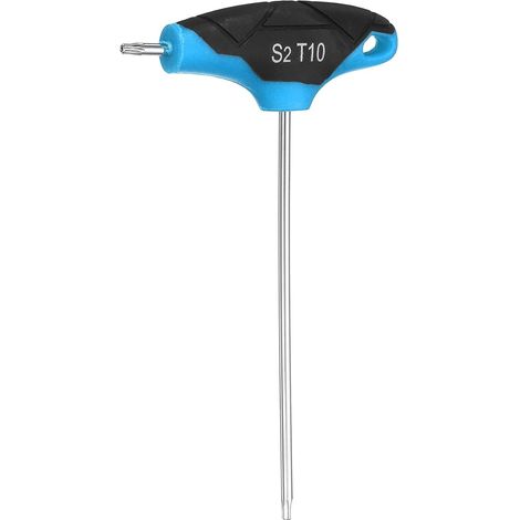 S2 Steel T-Handle Torx Key Double End Blue Black (1/5)