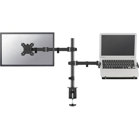 Neomounts Supporto da tavolo per monitor FPMA-D550NOTEBOOK 2 Display: (s) 25,4 cm (10) - 81,3 cm (32) Nero Girevole, (1/5)