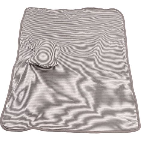 Couverture chauffante pour animaux de compagnie, chauffe-lit USB pour bureau, chauffe-genoux, châle chauffant lavable, couverture chauffante, chat gris (1/5)