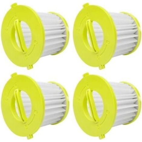 Lot de 4 Filtres HEPA pour Aspirateur Ryobi ONE+ PCL700, PCL704 - Pièces de Rechange (1/4)