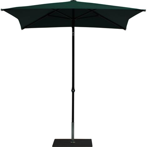 Ombrellone da Giardino 2x2 m Palo Ø38 mm in Alluminio Tessuto Poliestere Trend Verde (1/5)