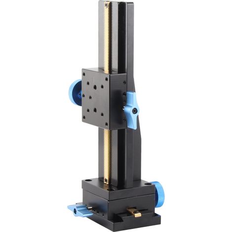 Support de translation XZ en alliage d'aluminium avec rotation à engrenages pour filtre CCD SPXZ60-200, 60x60mm, plateau coulissant premium (1/5)