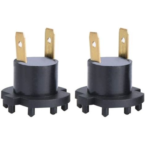 pour support ampoule h7 Paire de support d'ampoule de douille de phare pour Mazda 3 5 Kawasaki Aprilia B28V510A3 mazda connecteur ampoule h7 douille de phare Support de douille de phare Prise (1/4)