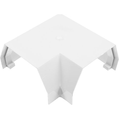 Adaptateur de Gouttière pour Eau de Pluie, Raccord de de Gouttière D'eau de Pluie en Pvc Blanc, Installation Facile, Prévient les Débordements de Drainage (1/4)