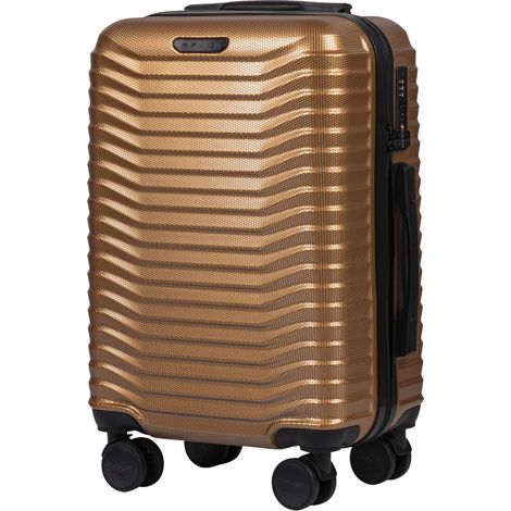 Maleta de cabina Wings PC Sea Eagle 20" dorada