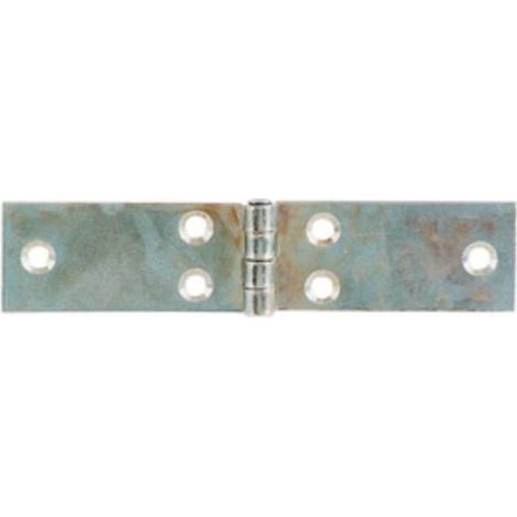 6 x BL CERNIERA PERNO FISSO 122 LUNGA 180X35 MM DA 2 PZ