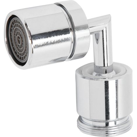Universeller Wasserhahn mit M24-Gewinde, 360°-Drehung, Spritzschutz, für Küche und Bad (1/5)