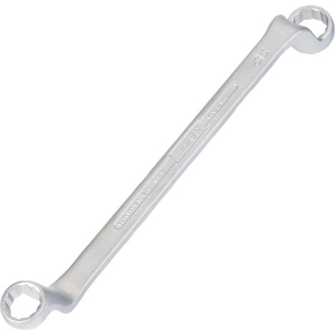 HAZET Doppel-Ringschlüssel 630A-19/32X11/16 Außen-Doppel-Sechskant Profil <s (1/4)