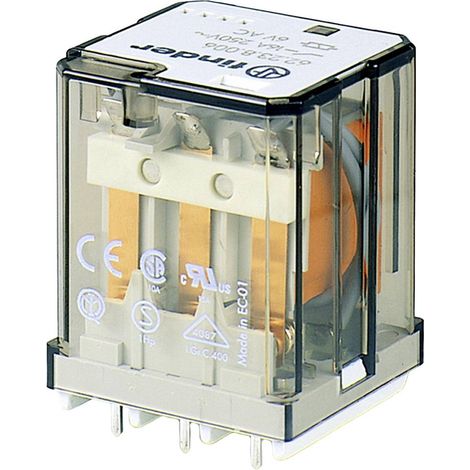 Finder 62.23.9.012.4300 Relè per PCB 12 V/DC 16 A 3 NA 1 pz.