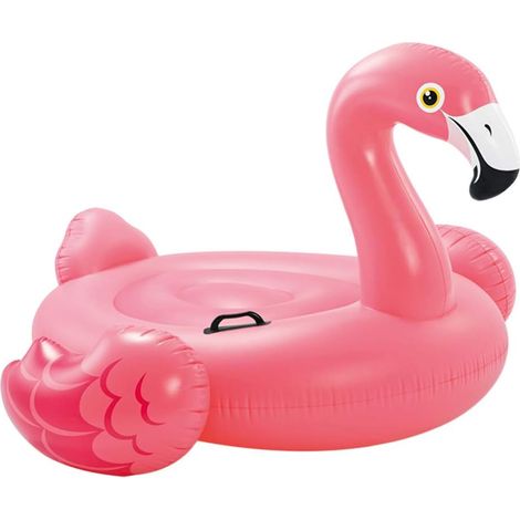 bouée flamant rose a chevaucher (1/3)