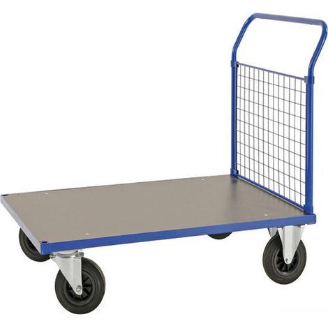 Carrello a piattaforma 1 sponda, con freno LxPxH (mm) 1283x800x1020
