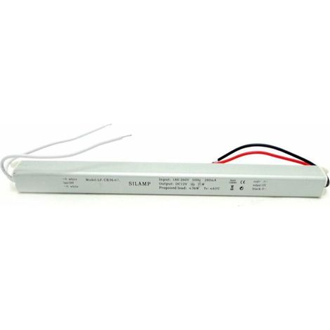Transformator 220V 12V 60W IP44 DC 5A - - Transformator 220V 12V 60W IP44 DC 5A - (1/3)