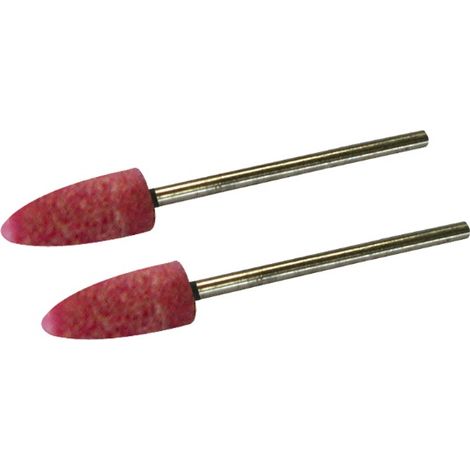 2 Schleifscheiben aus Aluminiumoxid, Ø 10 mm MAXICRAFT