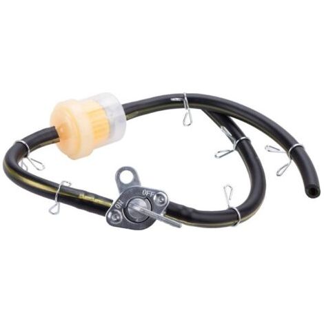 Robinet de réservoir de carburant universel 6 mm en ligne, filtre, robinet, interrupteur, vanne d'arrêt pour Baja BA150 150cc ATV X15 X18 X22 Nini Pocket Bike ATV Dirt Bike, cyclomoteur 50cc 70cc 90cc