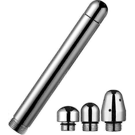 Pommeau de douche bidet en aluminium pour lavement avec 3 têtes de nettoyage