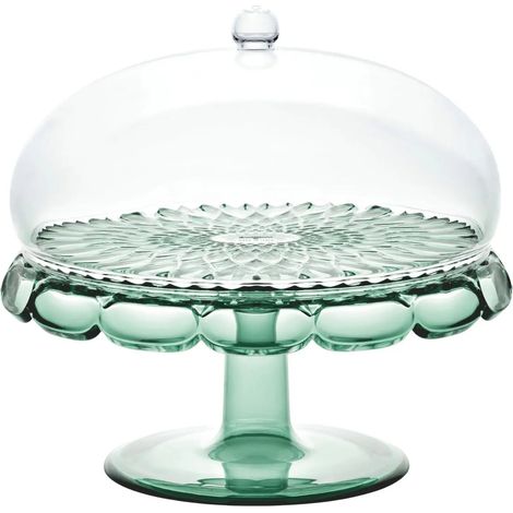 Alzata con campana Vanity verde Ø 30 cm