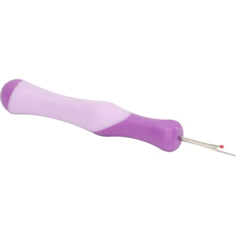 Découpe-coutures ronde ergonomique violette avec capuchon de protection pour la sécurité et le nettoyage et prise en main confortable