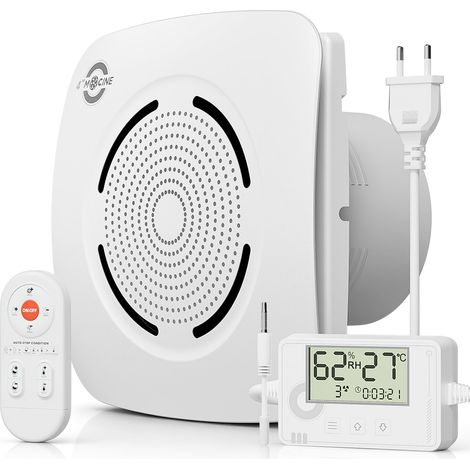 Extracteur Salle de Bain 100mm avec Capteur Humidité/Température (1/5)