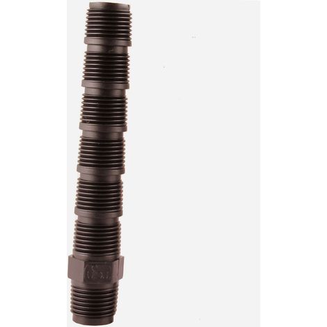 Rallonge filetée pvc embout mâle Rain 3/4-3/4