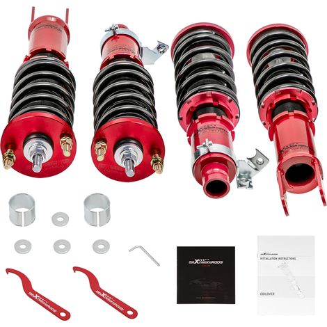 Gewindefahrwerk Stoßdämpfer Für Honda Civic EG1 EG2 EG3 EG4 EG5 Acura IntegraGewindefahrwerk Stodmpfer for Honda Civic EG1 EG2 EG3 EG4 EG5 Acura Integra (1/5)