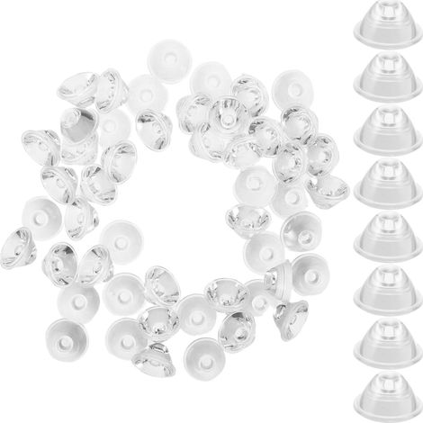 Lentille LED Acrylique 20 Degrés pour Spot Light et Wall Washer, D'éblouissement Douce, Contrôle de Faisceau Étroit, Lot de 50 Pièces (1/5)