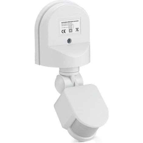 Douille pour ampoule à détecteur de mouvement PIR à intensité variable 110V-240V (blanche) (1/5)