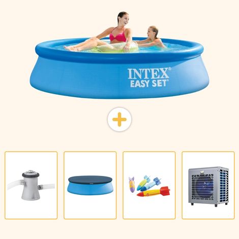 Intex Piscine Easy Set Ronde - 244x61 cm - 5-pièces S338 (1/5)