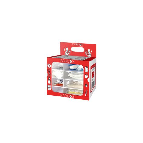 Kit di pronto soccorso universale dimensioni 250 x 190 x 100 mm